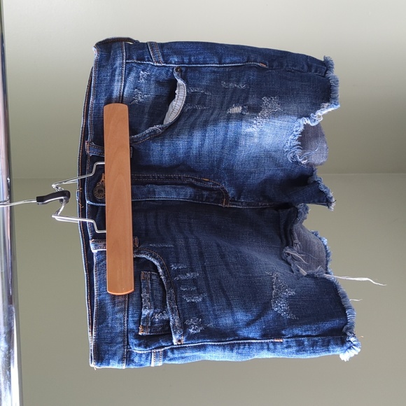 Sneak Peek Pants - 🟠High Rise Jean Shorts